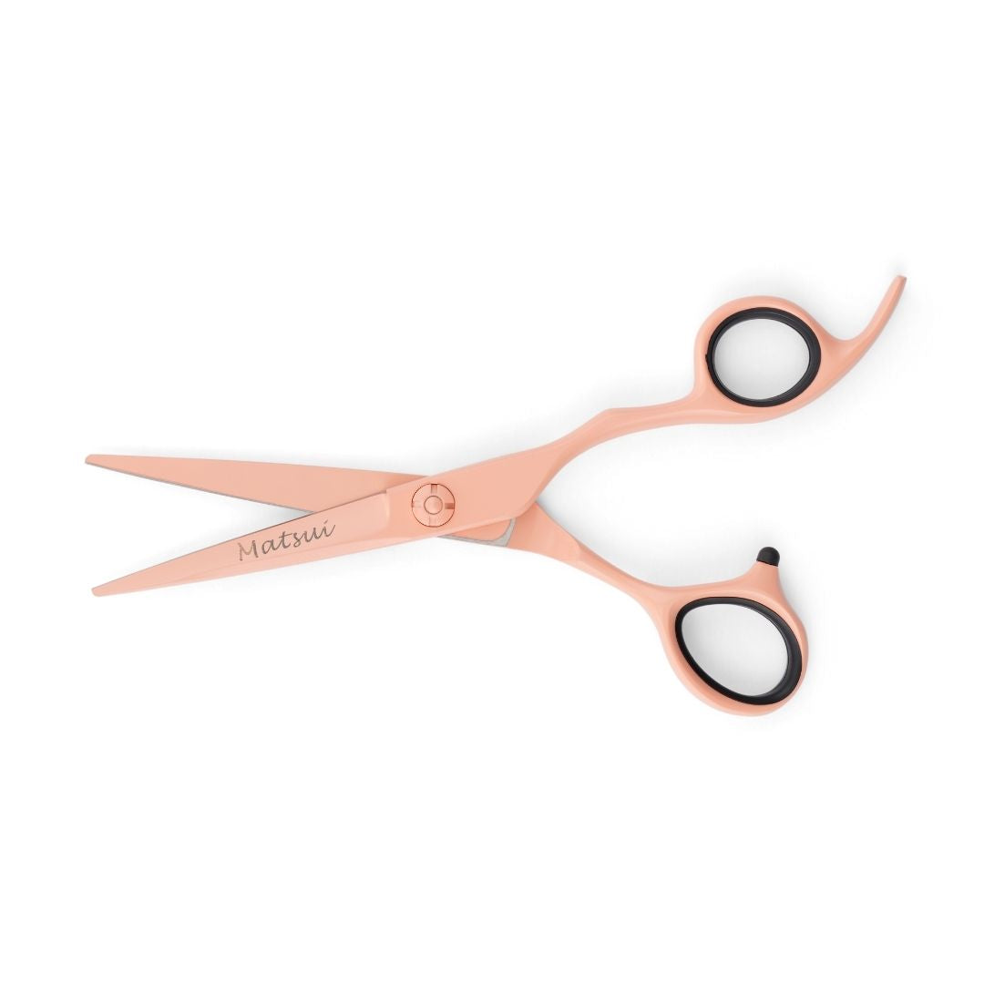 Matsui Rose Gold Swivel 5.5 inch Scissor Thinner Combo